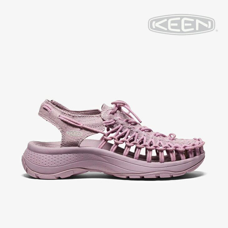 ：KEEN｜W Uneek Astoria Canvas Platform/ キーン/ユニーク アストリア キャンバス プラットフォーム/トードスツール #｜GO ON