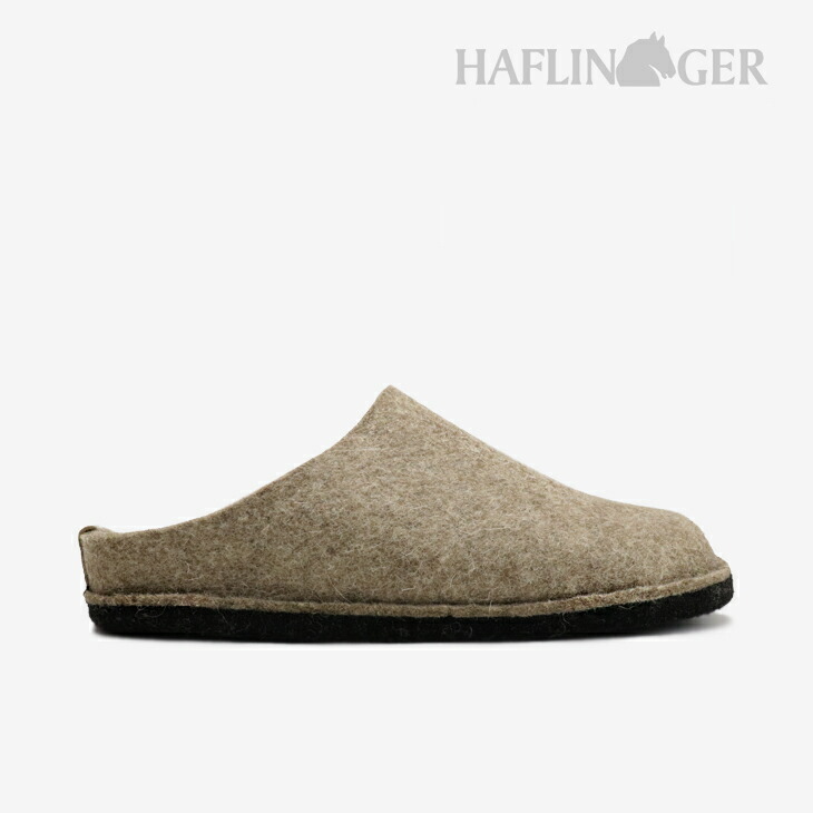 ・HAFLINGER｜Soft Boiled Wool Double-Felt Slipper/ ハフリンガー/ソフト ボイルド ウール ダブルフェルト スリッパ/トルフ #｜GO ON