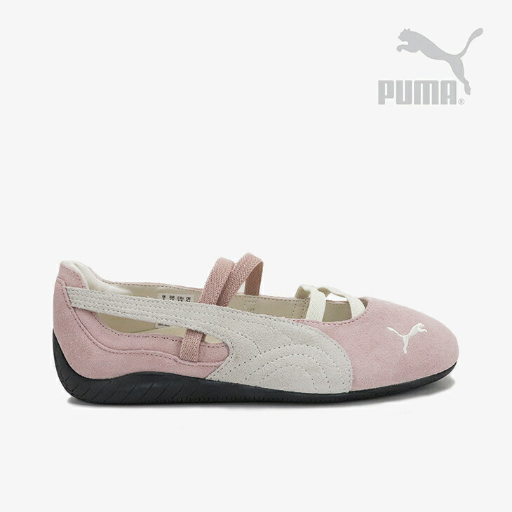 ・PUMA｜W Speedcat Ballet Suede/ プーマ/スピードキャット バレエ スエード/ホイップオブピンクｘプーマホワイト #｜GO ON
