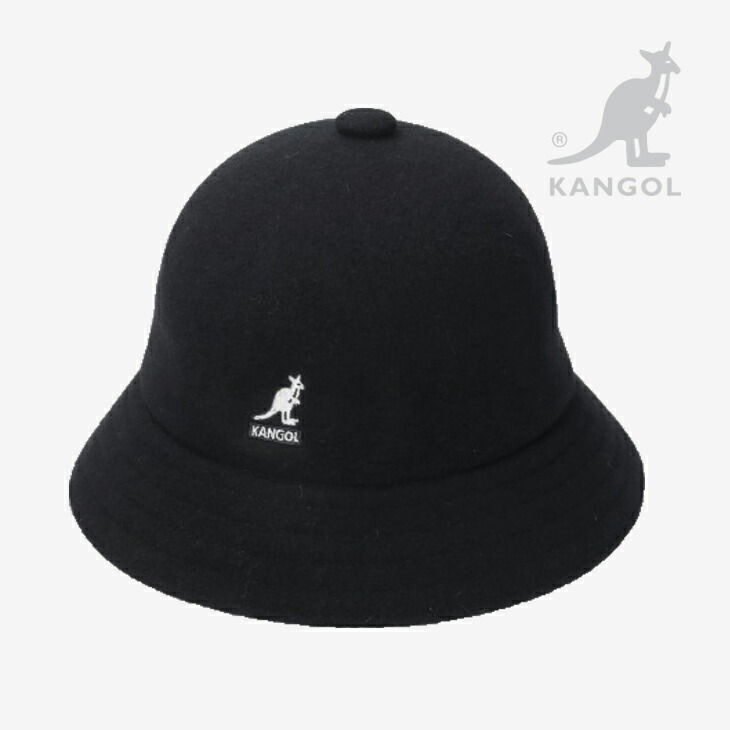 ：KANGOL｜Wool Casual/ カンゴール/ウール カジュアル ベル ハット/ダークブルー #