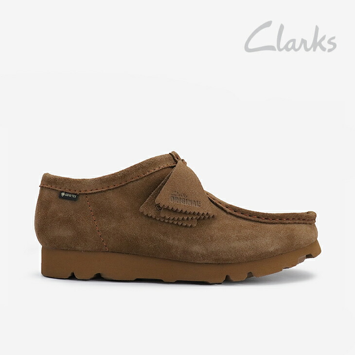 楽天市場】CLARKS WALLABEE GORE-TEX MAPLE SUEDE 26172074 クラークス
