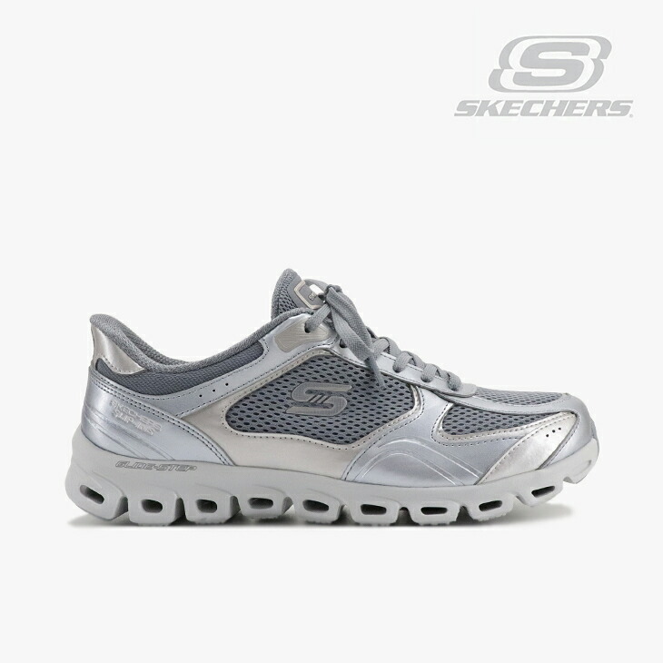 ：SKECHERS｜W Slip-Ins Glide Step Nirvana/ スケッチャーズ/スリップインズ グライドステップ ニルヴァーナ/スレート #