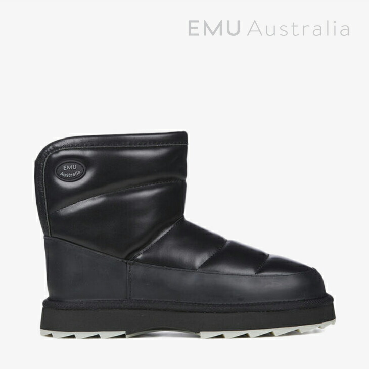 *EMU|W Valerie Boot Sheepskin/ エミュー/バレリー ブーツ シープスキン ムートン/ブラック #|GO ON