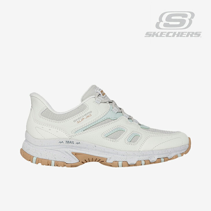 ：SKECHERS｜W Slip-Ins Hillcrest Kamalino/ スケッチャーズ/スリップインズ ヒルクレスト カマリノ/ライトグレー #