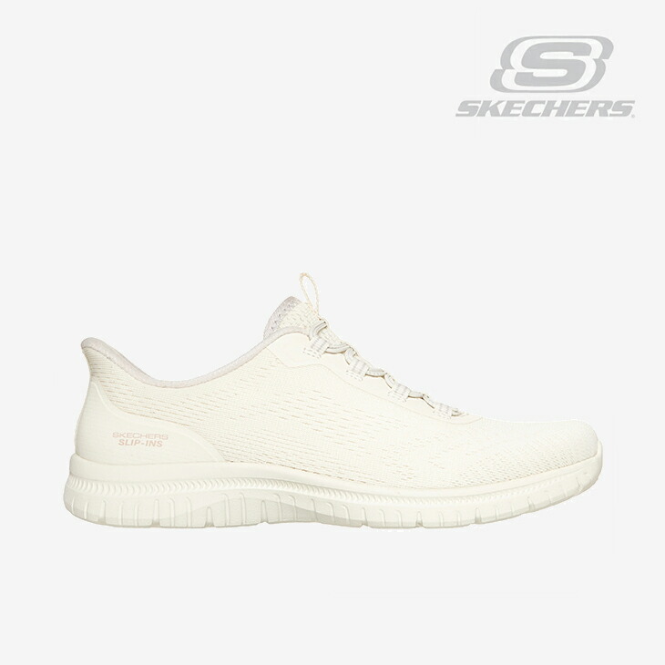 ・SKECHERS｜W Slip-Ins Virtue Ester/ スケッチャーズ/スリップインズ バーチュー エスター/象牙色 #