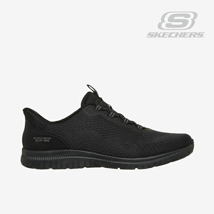 ・SKECHERS｜W Slip-Ins Virtue Ester/ スケッチャーズ/スリップインズ バーチュー エスター/黒いこと #