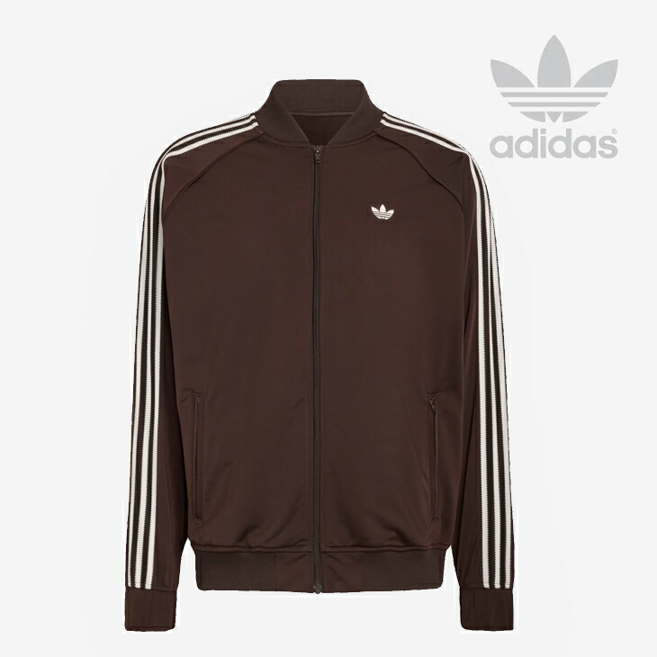 ・ADIDAS Originals｜Britcore SST Track Top Jersey/ アディダス/ブリットコア SST トラック トップ ジャージ/オーロラコーヒー #