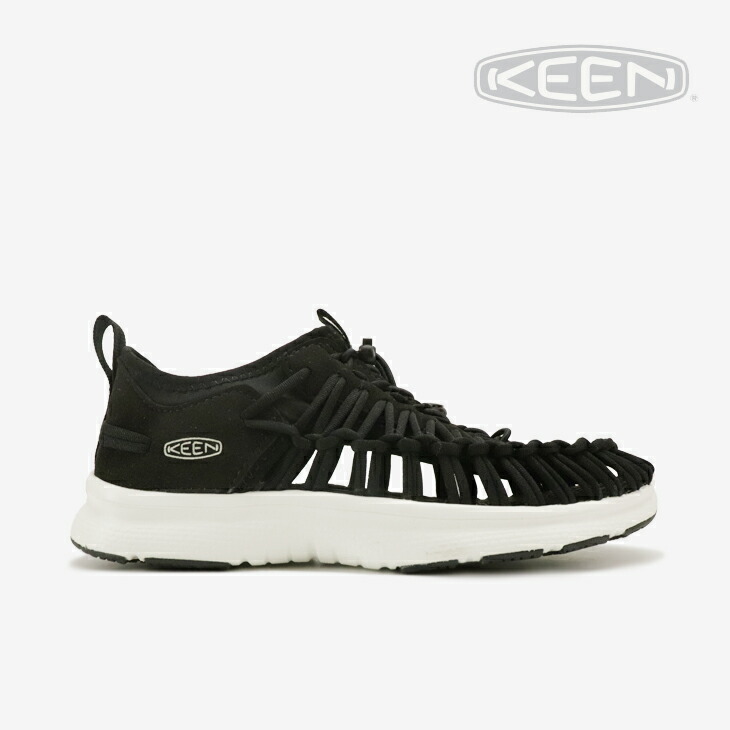 ・KEEN｜W Uneek O3/ キーン/ユニーク オースリーフォーム/ブラックｘスターホワイト #