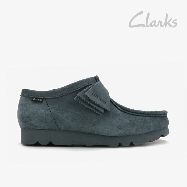 Clarks クラークス Wallabee GTX ローデングリーン 26.5 Clarks WallabeeGTX Loden Green GREEN（クラークス ワラビー