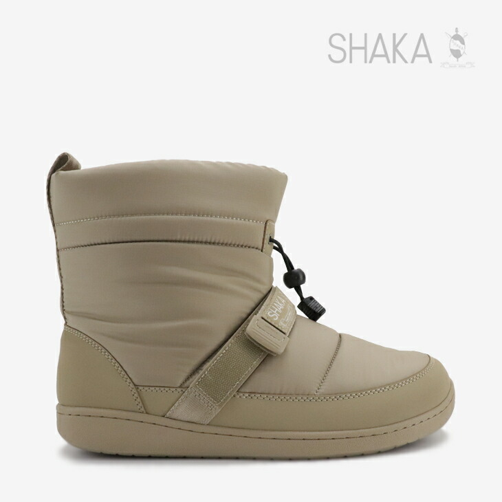 ・SHAKA｜Schlaf Camp Bootie/ シャカ/シュラフ 難民キャンプ ブー紅茶/トープ #