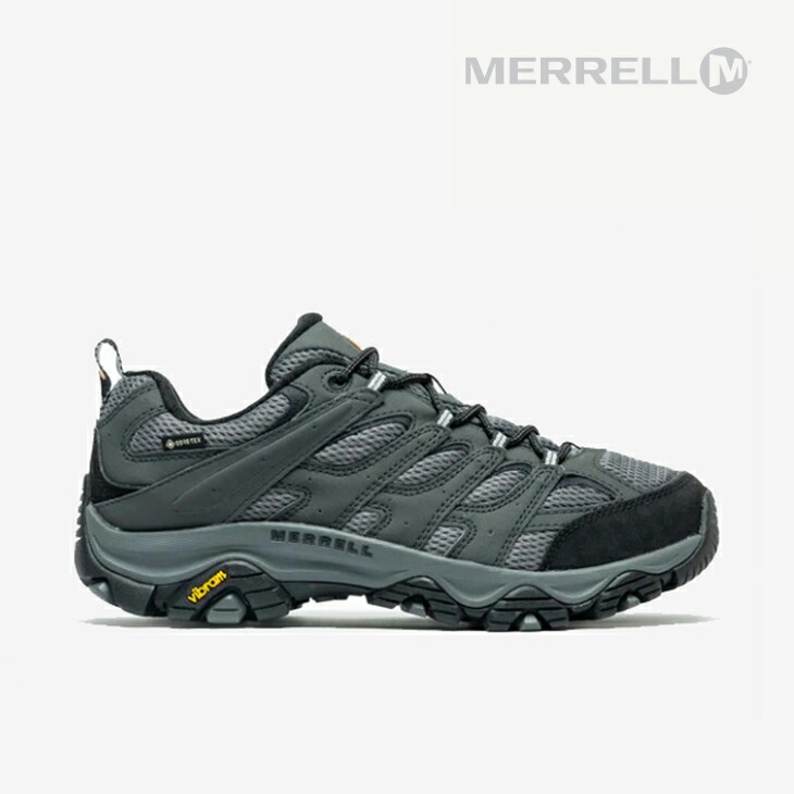 ・MERRELL|Moab 3 Synthetic Gore Tex Wide Width/ メレル/モアブ シンセティック ゴア テックス ワイド ワイズ/グラナイト #|GO ON