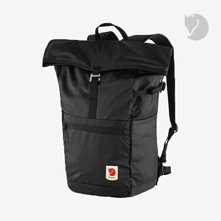 ・FJALLRAVEN｜High Coast Foldsack 24 Daypack/ フェールラーベン/ハイ コースト フォールドサック 24 デイパック リュック/ブラック #