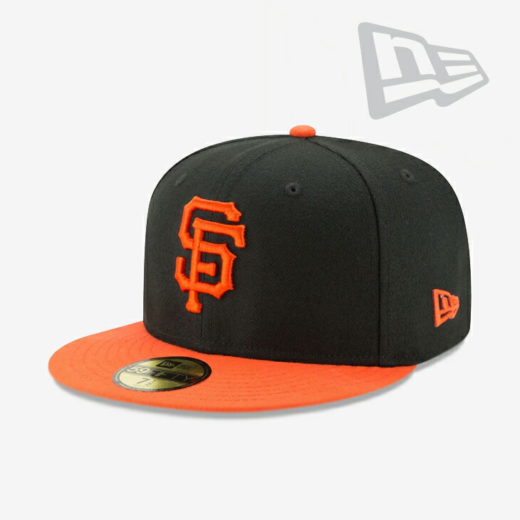 ：NEW ERA｜59Fifty MLB On-Field Giants Alternate/ ニュー エラ/フィフティーナインフィフティー オン フィールド ジャイアンツ オルタネイト/ブラックｘオレンジ #