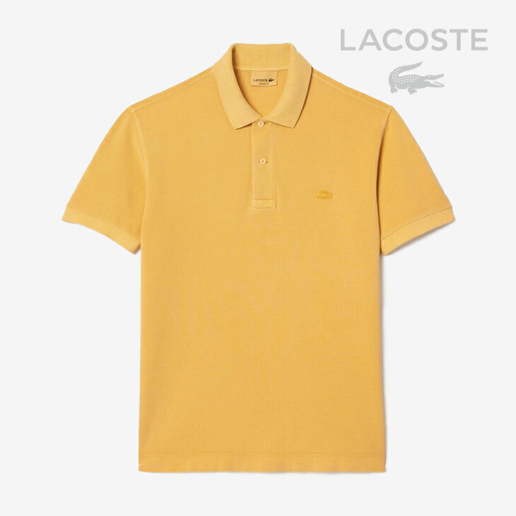 LACOSTE L1264 レモンイエロー ポロシャツ サイズ3 フランス製 LACOSTE ラコステ イエロー ポロシャツ サイズ3