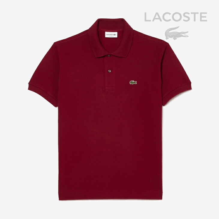 ・LACOSTE｜Pique L.12.12 Short Sleeve Polo Shirt/ ラコステ/ピケ ラコステ 1212 ショート スリーブ ポロ シャツ/バーガンディ #｜GO ON