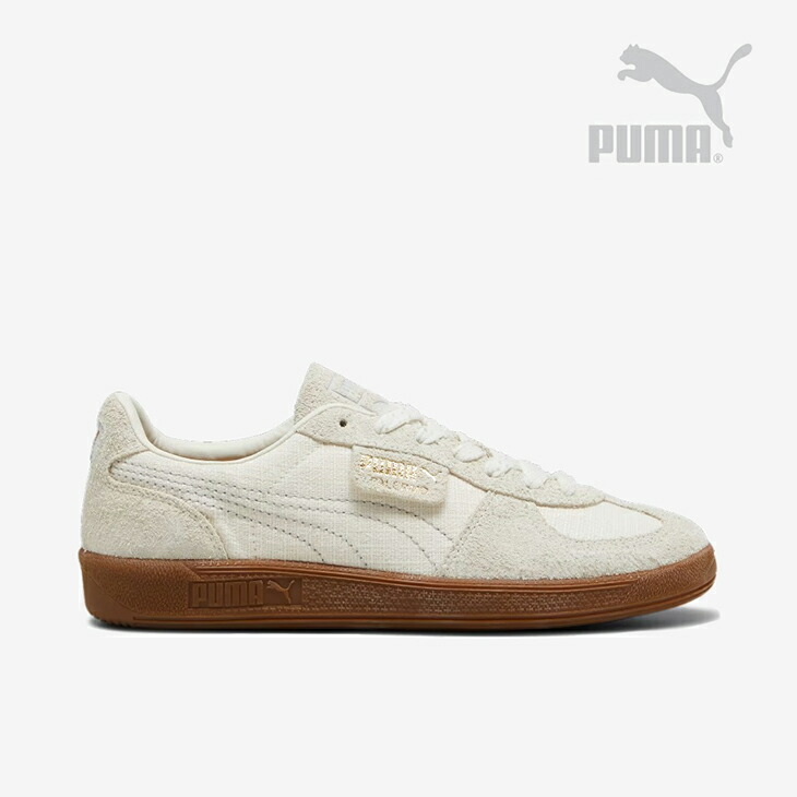 ＊PUMA｜Palermo Texture/ ピューマ/パレルモ 風合い 帆布/フロステッドアイボリーｘゴールド #