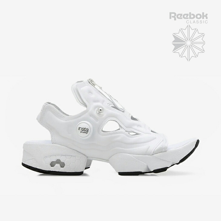 ＊REEBOK｜W Instapump Fury Sandal Zip/ リーボック/インスタポンプ フューリー サンダル ジップ/白いこと #