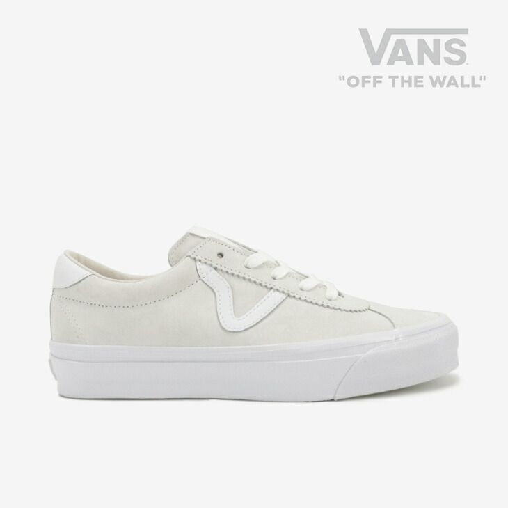 ：VANS Premium｜Sport 73 LX Pig Suede/ ヴァンズ/プレミアム スポーツ ヘリテージ ラックス ピッグ スエード/ホワイト #