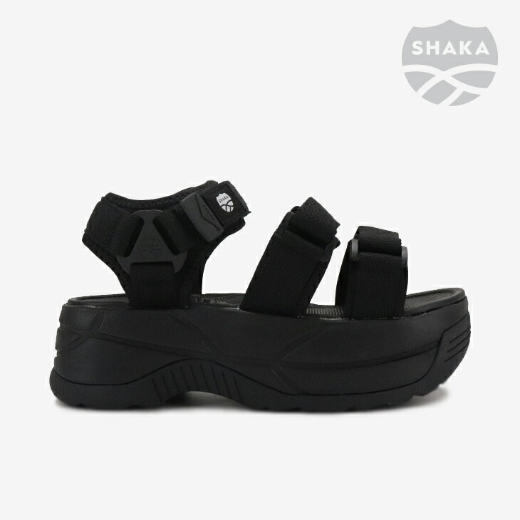 ：SHAKA｜W Neo Bungy Chunky/ シャカ/ネオ バンジー チャンキー/オールブラック #