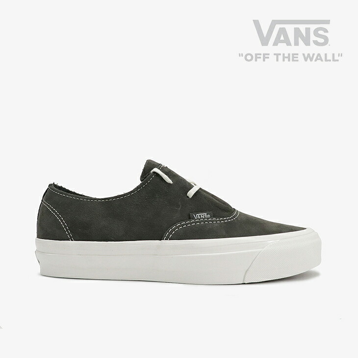・VANS Premium|Autheintic Lx Ease 2-Eye Suede/ ヴァンズ/オーセンティック ラックス イーズ 2アイ スエード/フェイデッドブラック #|GO ON