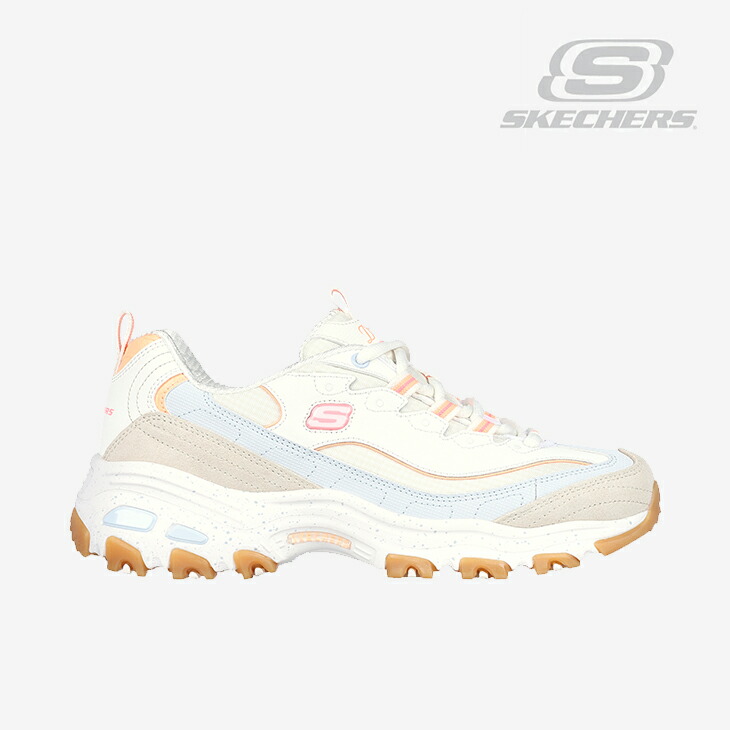 ・SKECHERS｜W D Lites Bold Views/ スケッチャーズ/ディーライツ ボールド ビューズ/ナチュラルｘマルチ #
