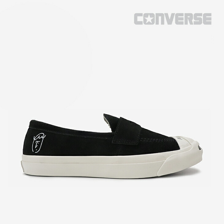 ♥コンバース　ジャックパーセル　メンズローファー Graphpaper × CONVERSE 25ss JACK PURCELL LOAFER/GP BLACK