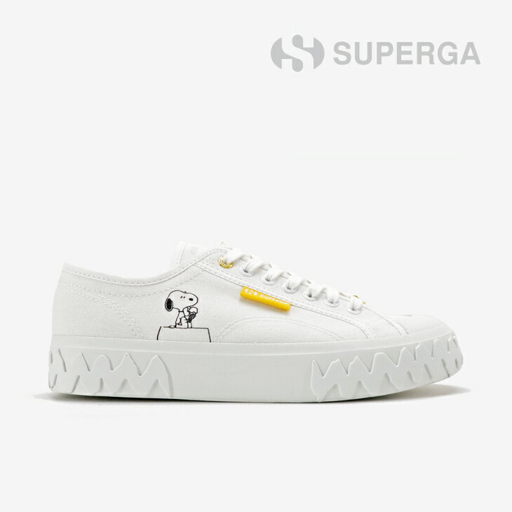 ＊SUPERGA｜ｘPeanuts 2630 Snoopy/ 綴りかたガ/ｘ南京豆 おせっかい 惹きつける 帆布/白いこと #
