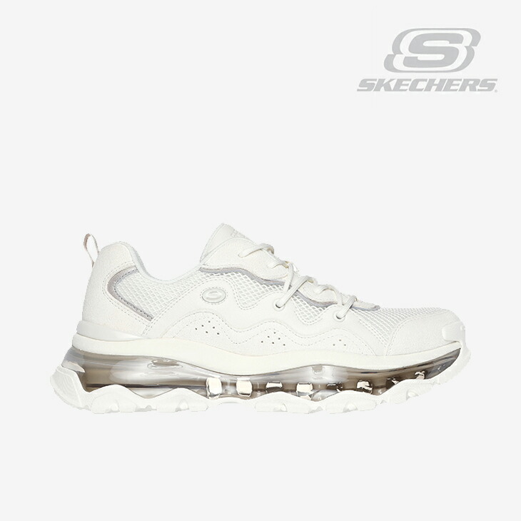 ：SKECHERS｜Uno Chaos Freak Waves Skech-Air/ スケッチャーズ/ウノ 騒々しい混乱 フリーク ウェーブス 下書き大気圏/白いこと #