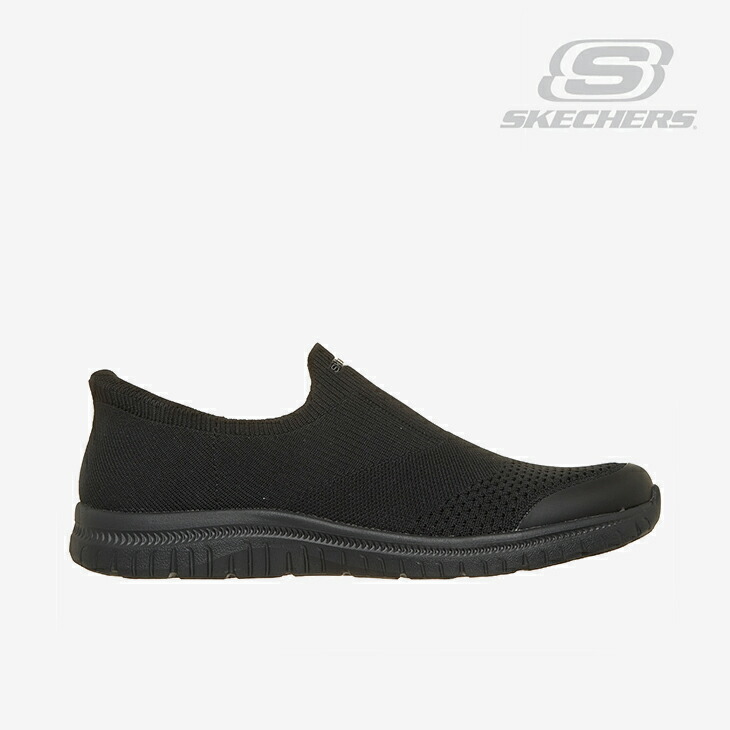 ・SKECHERS｜W Slip-Ins Virtue Serendipity/ スケッチャーズ/スリップインズ バーチュー セレンディピティ/黒いことｘ黒いこと #