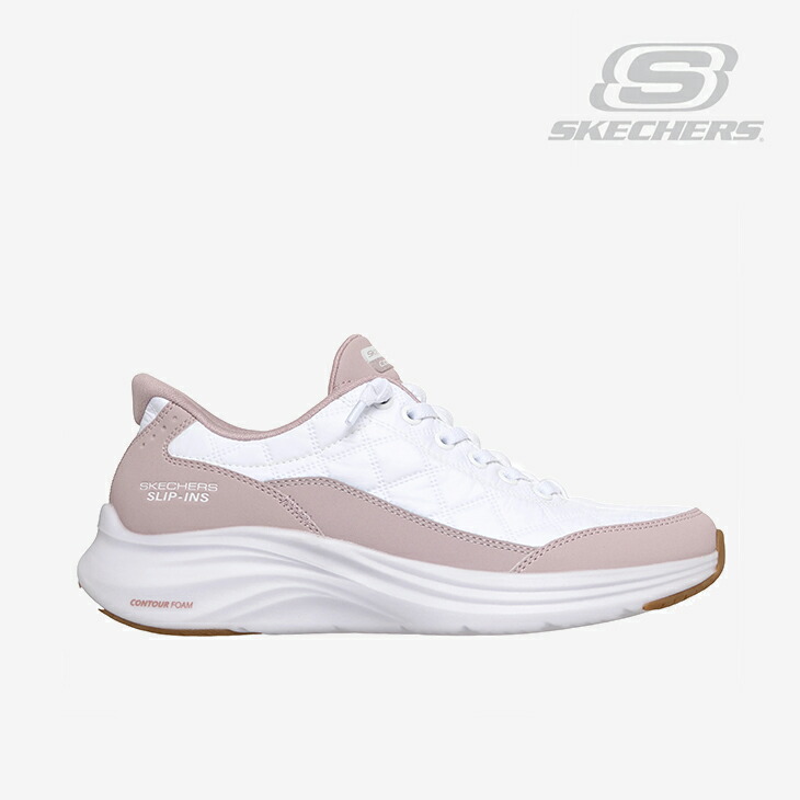 ・SKECHERS｜W Slip-Ins Contour Foam Cozy Fit Wide Fit/ スケッチャーズ/スリップインズ コン周遊旅行 質問用紙 コージー 相応う 広々とした 相応う/ラベンダー #