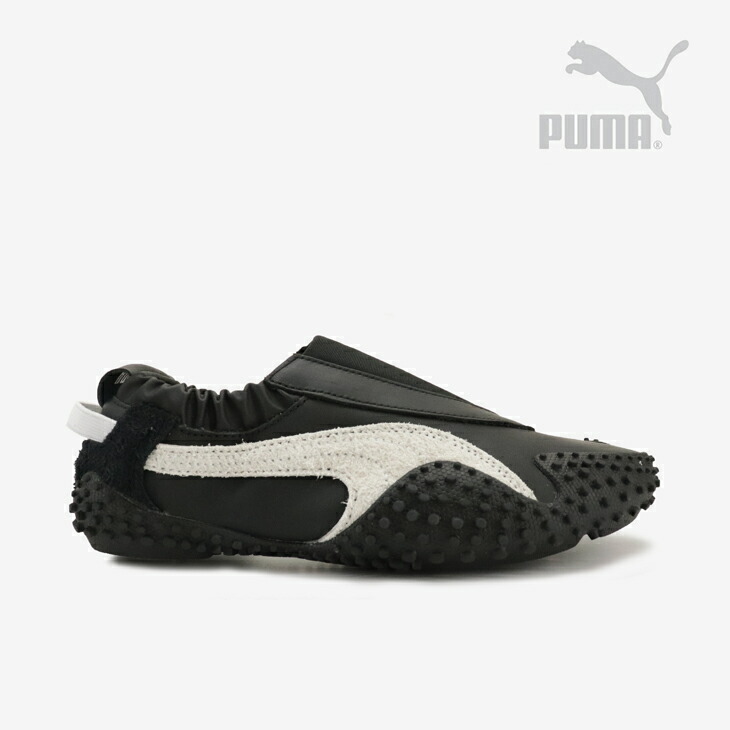 ・PUMA｜W Mostro Move Leather/ ピューマ/モストロ ムーブ なめし革/プーマブラックｘプーマホワイト #