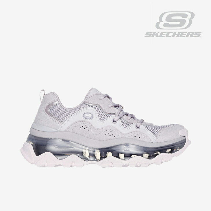 ：SKECHERS｜W Uno Chaos Skech-Air/ スケッチャーズ/ウノ 騒々しい混乱 小品文エア湖/ラベンダー #