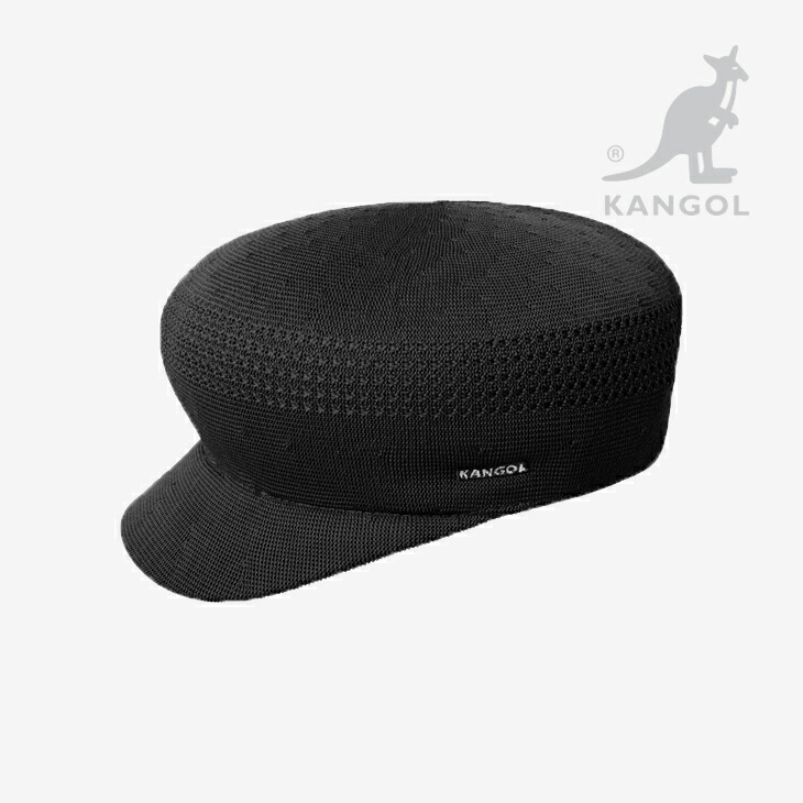 ・KANGOL｜Tropic Ventair Mau Hunting/ カンゴール/トロピック ベントエアー マウ ハンチング/ブラック #