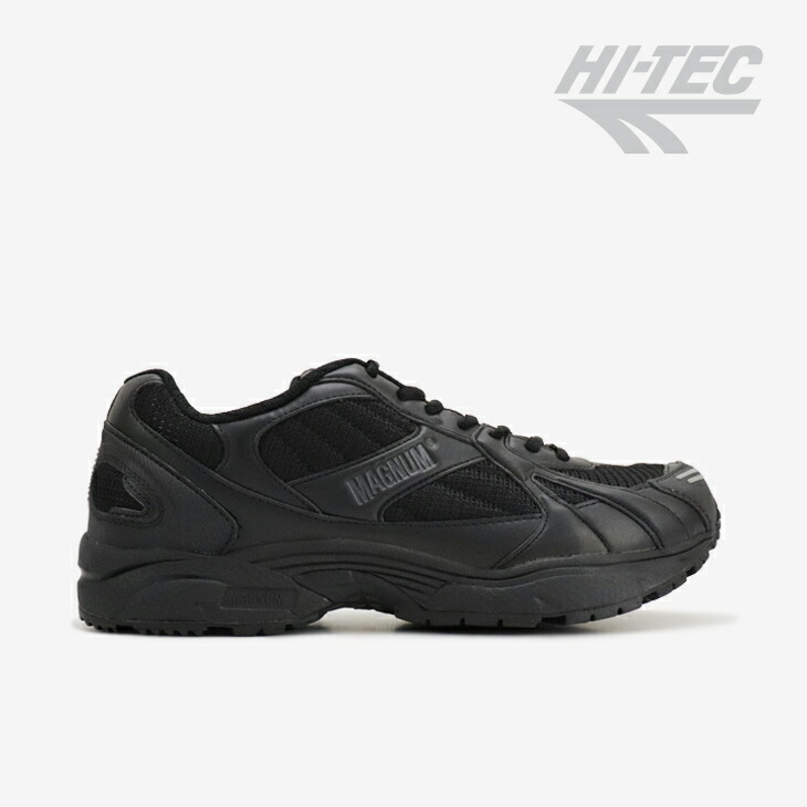・HI-TEC｜Magnum U.S.T British Millitary Vibram/ ハイテック/マグナム U.S.T ブリティッシュ ミリタリー ユニフォーム サービス トレーナー ビブラム/ブラック #｜GO ON