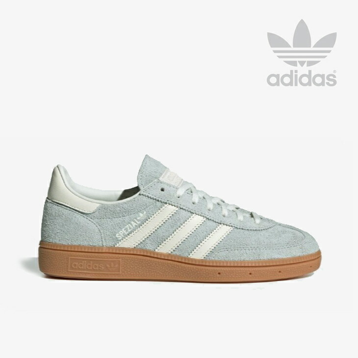 ・ADIDAS Originals｜W Handball Spezial Suede/ アディダス/ハンドボール スペツィアル スエード/ワンダーシルバーｘオフホワイト #