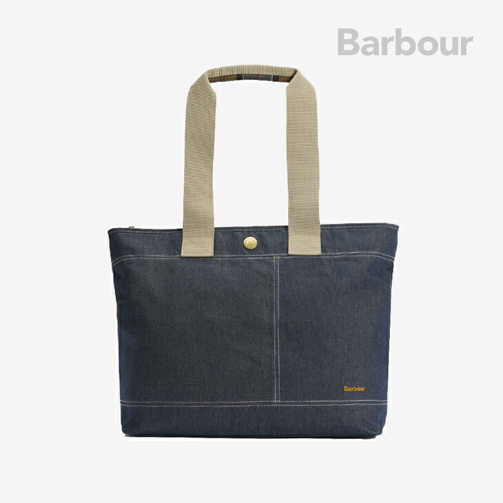 ・BARBOUR｜Mya Tote Bag Denim/ バブアー/マイア トート バッグ デニム/インディゴブルー # 22,000円