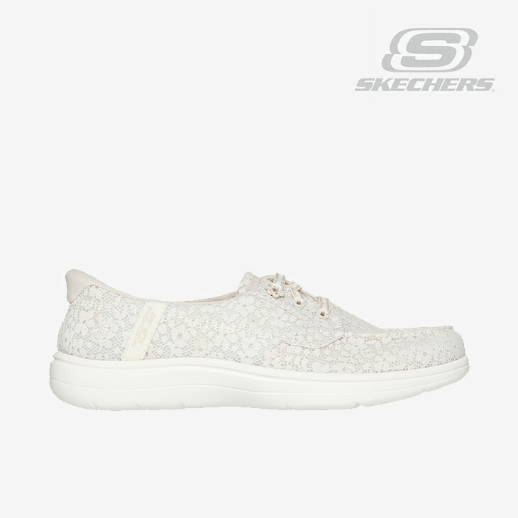 ・SKECHERS｜W Slip-Ins On-the-GO Flex Radiant Leilani/ スケッチャーズ/スリップインズ オン ザ ゴー フレックス ラディアント レイラニ/ナチュラル #画像