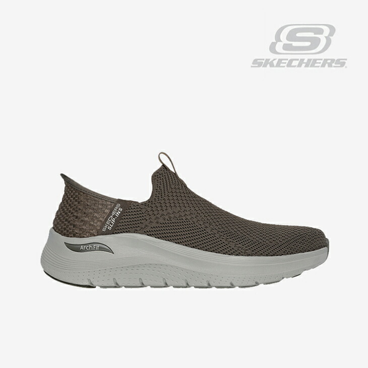 ：SKECHERS｜Slip-Ins Arch Fit 2.0 Crayn/ スケッチャーズ/スリップインズ アーチ形 填まる クレイン/オリーブ #