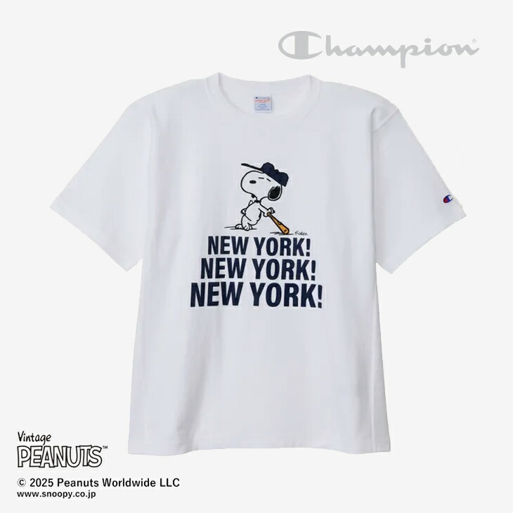 チャンピオン　リバースウィーブ　トリコ スヌーピー リバースウィーブ(R) クルーネックスウェットシャツ MADE IN USA