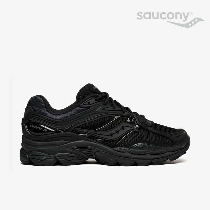 ・SAUCONY｜Progrid Omni 9 Armor/ サッカニー/労働者階級グリッド オムニ アーマー/黒いこと #