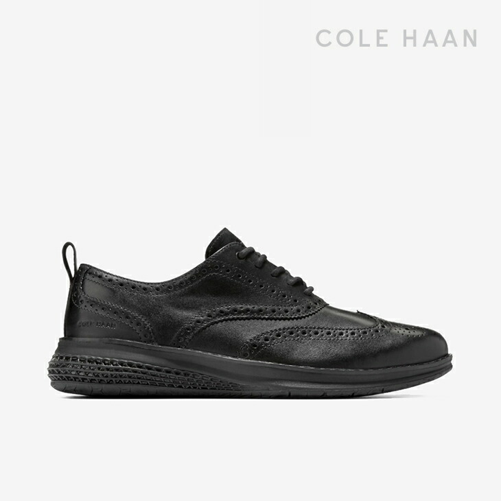 :COLE HAAN|Original Grand Energyweave Wingtip Oxfords Leather/ コール ハーン/オリジナル グランド エナジーウィーブ ウィングチップ オックスフォード レザー/ブラック #|GO ON