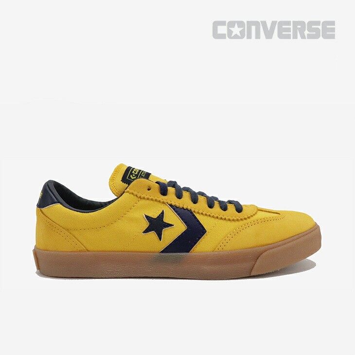 ：CONVERSE｜Road Classic SK Ox Suede/ コンバース/読み込む 古典派音楽 スケートボーディング オックス スエードクロス/黄色ｘ米国海軍 #