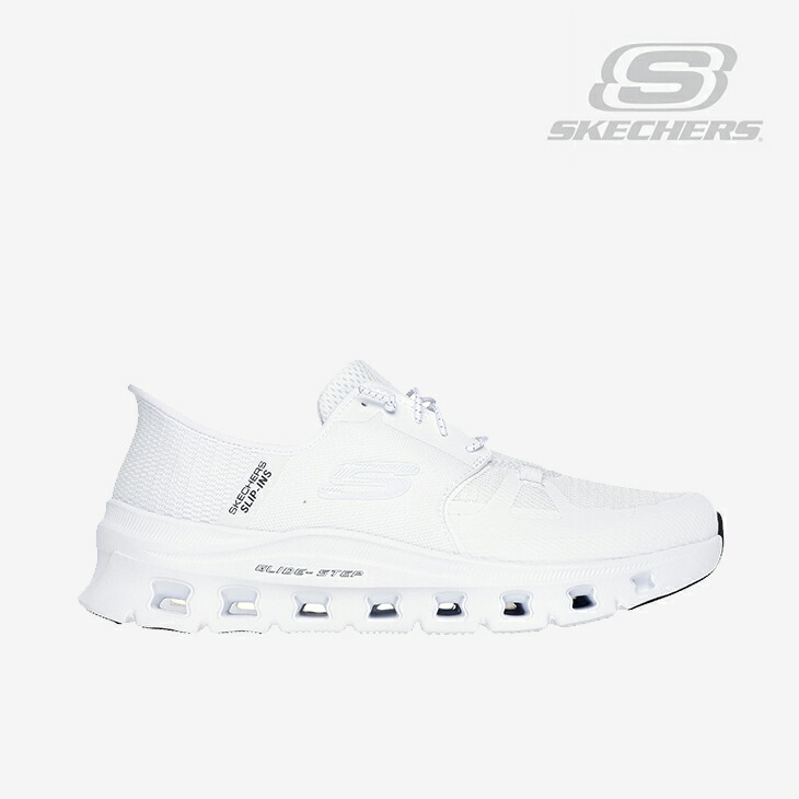 ・SKECHERS｜Slip-Ins Glide-Step Pro Wide Fit/ スケッチャーズ/スリップインズ グライドステップ 労働者階級 広広とした 相応う/白いこと #