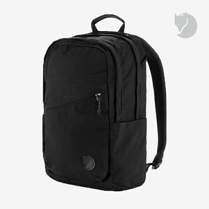 ・FJALLRAVEN｜Raven 20 Daypack/ フェールラーベン/ラーベン 20 デイパック リュック/ブラックｘブラック #