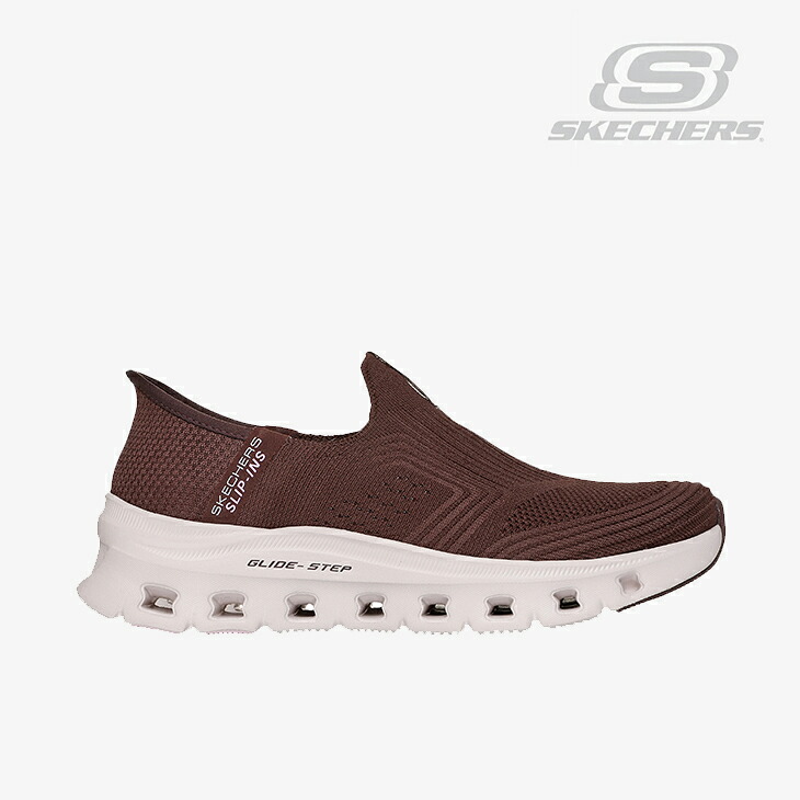 ・SKECHERS｜W Slip-Ins Glide-Step Pro Everyday/ スケッチャーズ/スリップインズ グライドステップ プロ エブリデイ/ブラウン # 10,210円