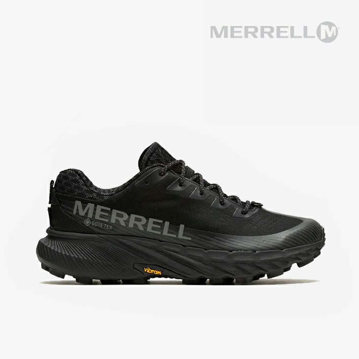 ・MERRELL｜Agility Peak 5 Gore-Tex Vibram/ メレル/アジリティー まっ盛り 5 ゴアテックス ビブラム/黒いことｘ黒いこと #