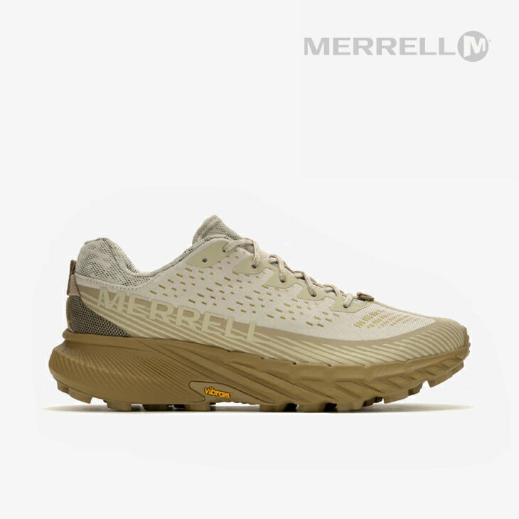 ：MERRELL｜Agility Peak 5 Vibram/ メレル/アジリティー まっ盛り ビブラム/牡蛎ｘコヨテ #
