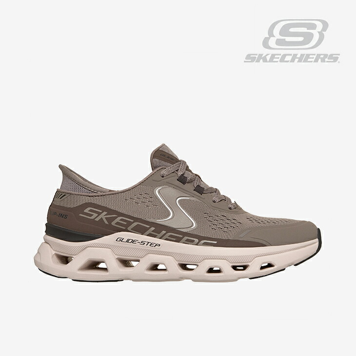 ・SKECHERS｜W Slip-Ins Glide-Step Atlus/ スケッチャーズ/スリップインズ グライドステップ アルタス/ダークトープ #