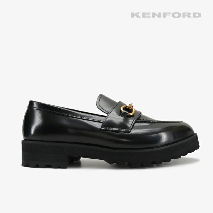 ・KENFORD｜Tank Sole Bit Loafers Leather/ ケンフォード/タンク ソール ビット ローファー レザー/ブラック #｜GO ON