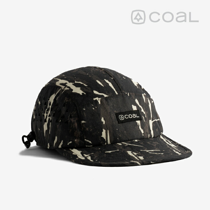 ・COAL｜The Provo UPF Tech 5-Panel Cap/ コール/プロボ UPF テック 5パネル キャップ UVカット/カモ #